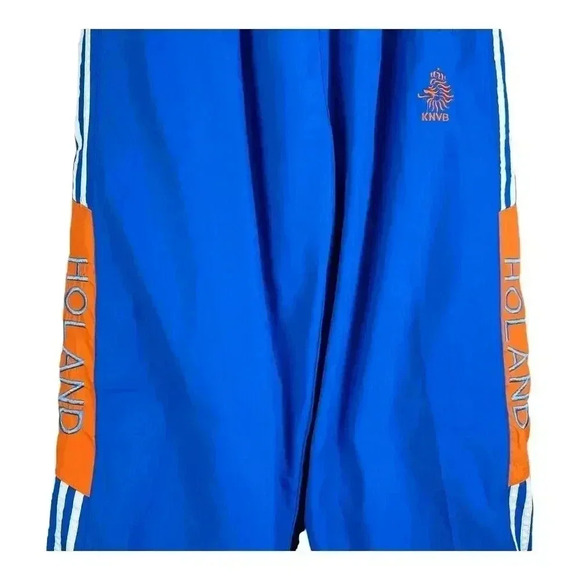 NETHERLANDS UHLSPORT KNVB REVERSIBLE JACKET AND TRACK PANTS TRACK SUIT HOLAND - Picture 4 of 16